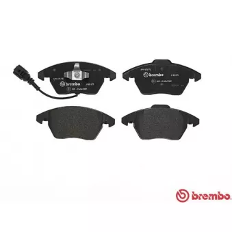 Jeu de 4 plaquettes de frein avant BREMBO P 85 075