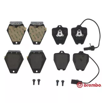 Jeu de 4 plaquettes de frein avant BREMBO P 85 096