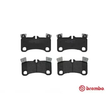 Jeu de 4 plaquettes de frein arrière BREMBO P 85 103