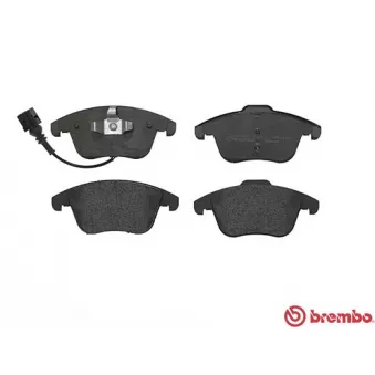 Jeu de 4 plaquettes de frein avant BREMBO P 85 112