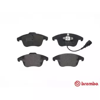 Jeu de 4 plaquettes de frein avant BREMBO P 85 130