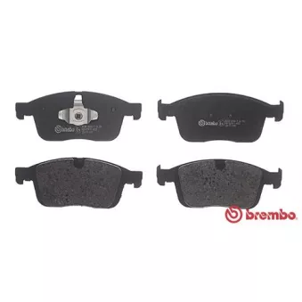 Jeu de 4 plaquettes de frein avant BREMBO P 86 026