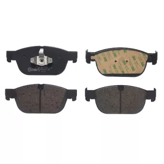 Jeu de 4 plaquettes de frein avant BREMBO P 86 027