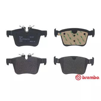 Jeu de 4 plaquettes de frein arrière BREMBO P 86 029