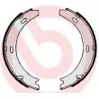 Jeu de mâchoires de frein, frein de stationnement BREMBO S 50 506 - Visuel 2