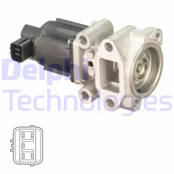 Vanne EGR DELPHI EG10543-12B1