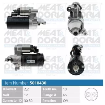 Démarreur MEAT & DORIA 5010430
