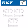 Jeu de 4 plaquettes de frein avant SKF VKBP 80896 A - Visuel 2