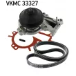 Pompe à eau+Jeu de courroie trapézoïdale à nervures SKF VKMC 33327 - Visuel 1