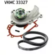 Pompe à eau+Jeu de courroie trapézoïdale à nervures SKF VKMC 33327 - Visuel 2