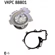 Pompe à eau, refroidissement du moteur SKF VKPC 88801 - Visuel 2