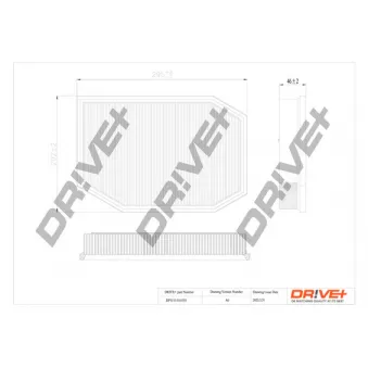 Filtre à air Dr!ve+ DP1110.10.0351