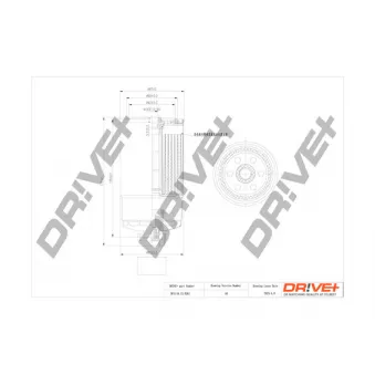 Filtre à carburant Dr!ve+