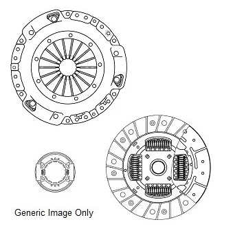 Kit d'embrayage NATIONAL CK9192