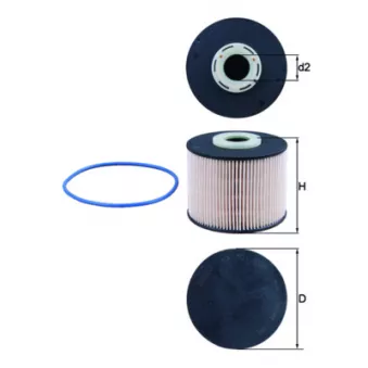 Filtre à carburant KNECHT KX 331D