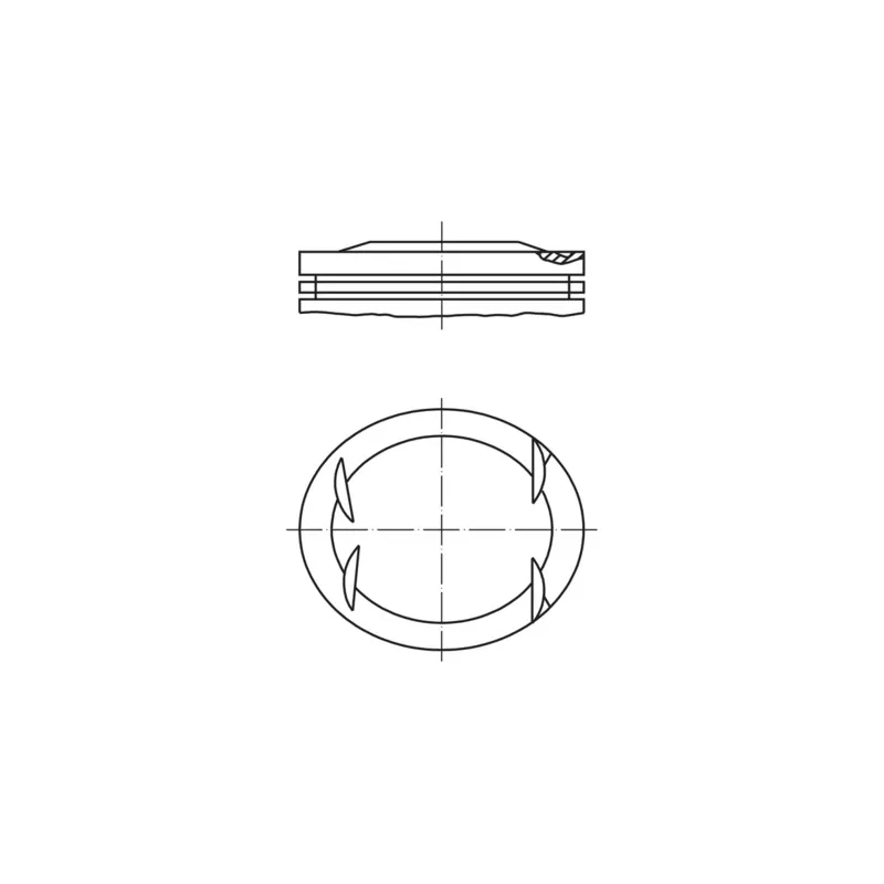 Piston MAHLE 001 41 00