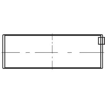 Coussinet de vilebrequin MAHLE 001 HL 20044 000