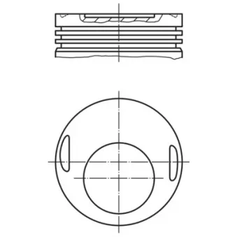 Piston MAHLE 002 17 20