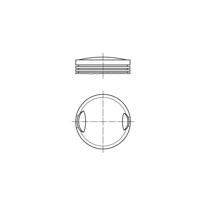 Piston MAHLE 002 77 01