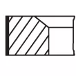 Jeu de segments de pistons MAHLE 003 01 N0 - Visuel 1