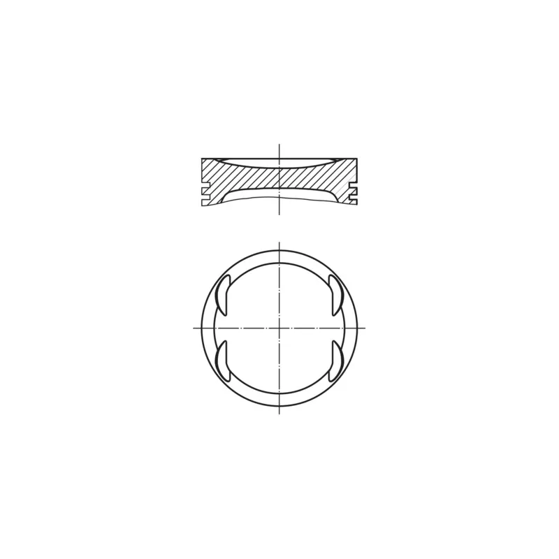 Piston MAHLE 004 07 00