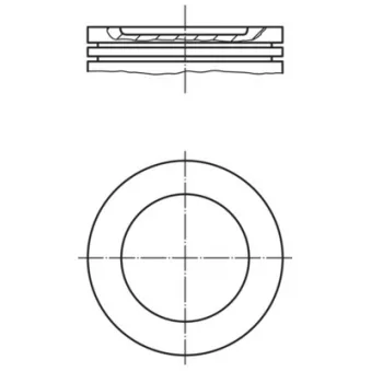 Piston MAHLE 007 09 01