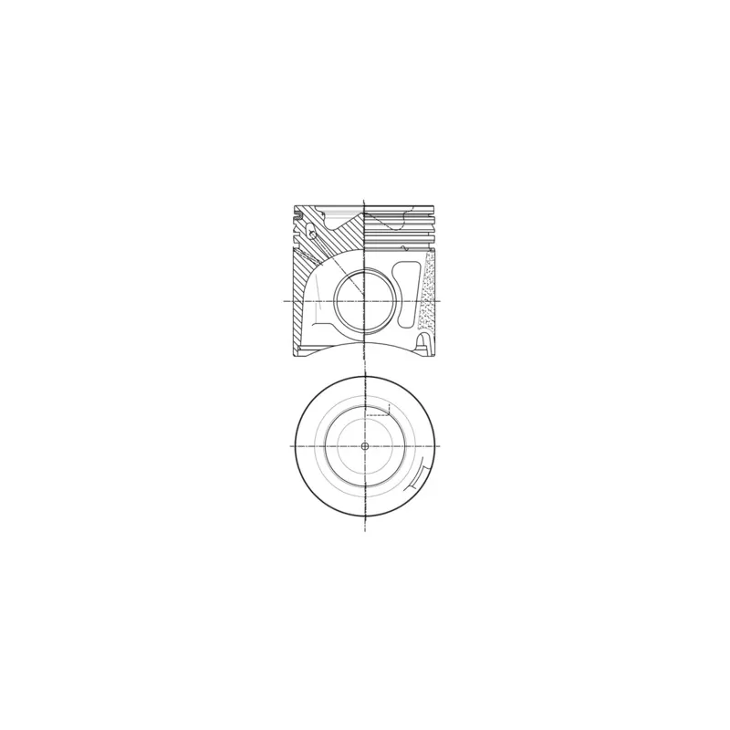 Piston MAHLE 007 PI 00150 000