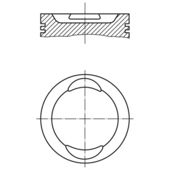 Piston MAHLE 009 41 02