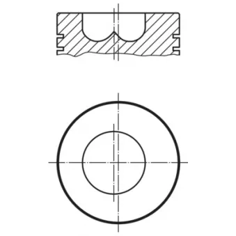 Piston MAHLE 009 89 00