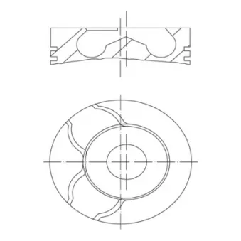 Piston MAHLE 010 18 00