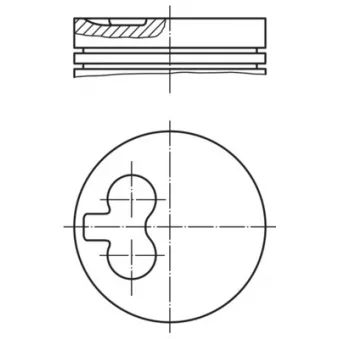 Piston MAHLE 011 82 01