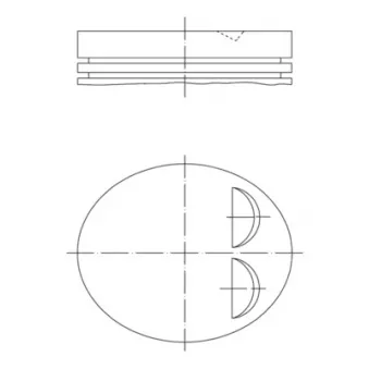 Piston MAHLE 011 84 01