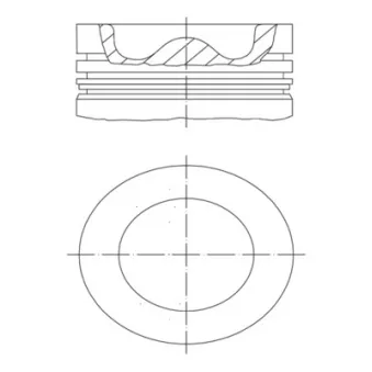 Piston MAHLE 011 PI 00109 002