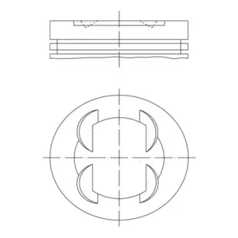 Piston MAHLE 011 PI 00110 001