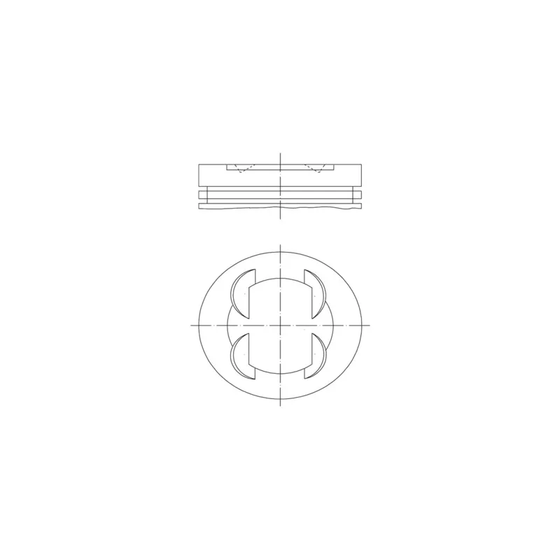 Piston MAHLE 011 PI 00110 002