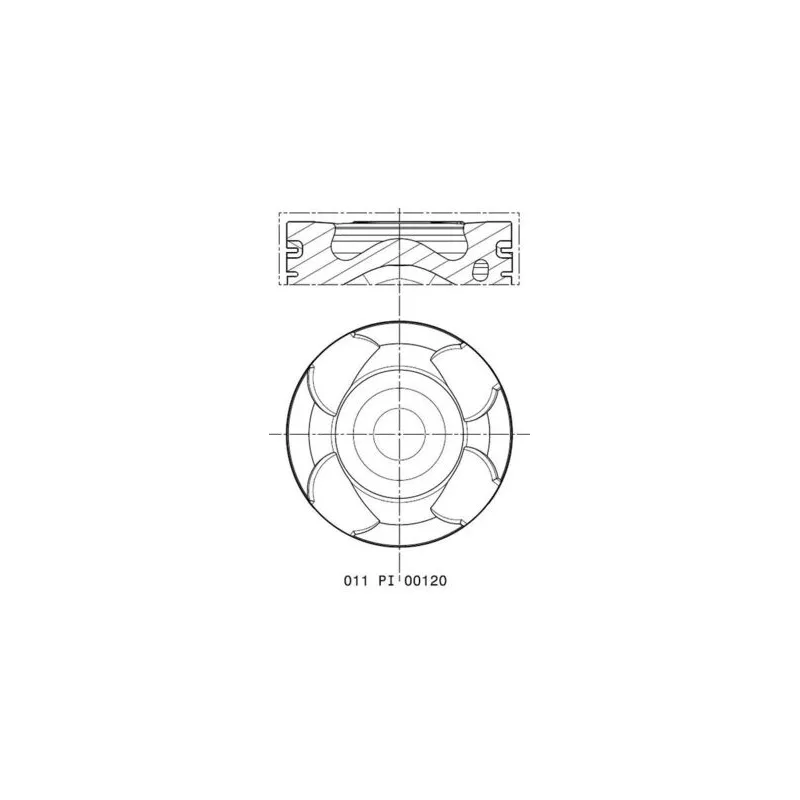 Piston MAHLE 011 PI 00120 002