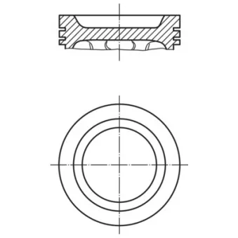 Piston MAHLE 012 15 03