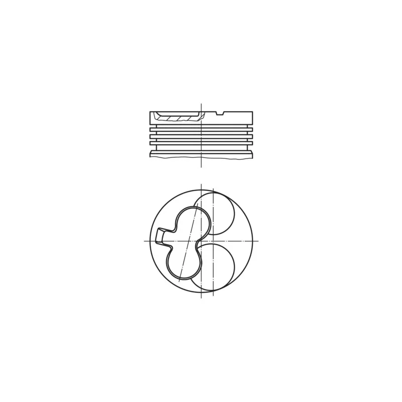Piston MAHLE 012 34 01