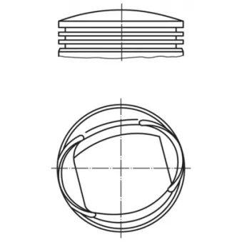 Piston MAHLE 013 61 01