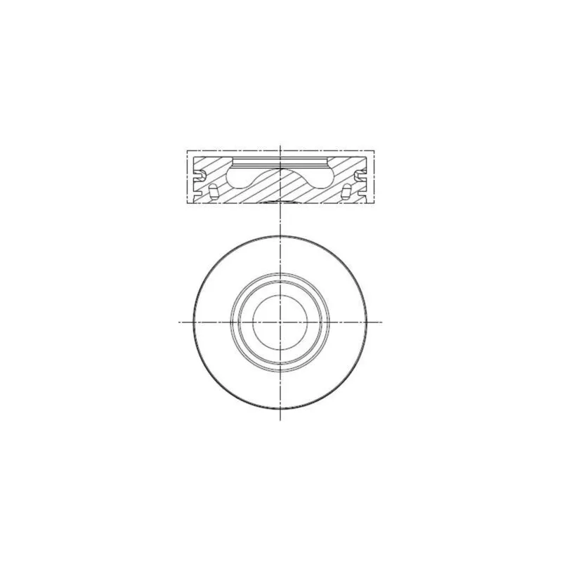 Piston MAHLE 013 PI 00136 000