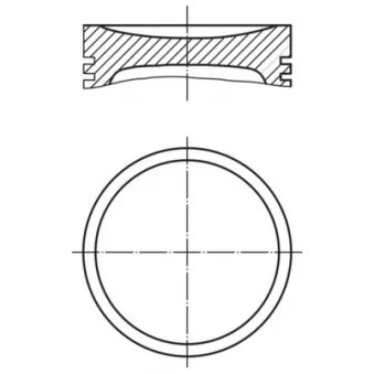 Piston MAHLE 013 PI 00139 000