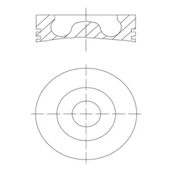 Piston MAHLE 013 PI 00147 000