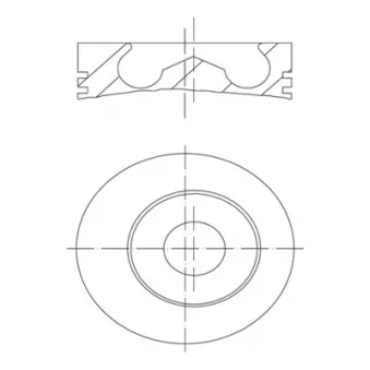 Piston MAHLE 013 PI 00151 000