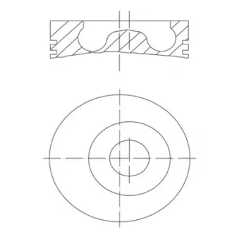 Piston MAHLE 016 02 00