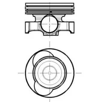 Piston MAHLE 021 PI 00118 100