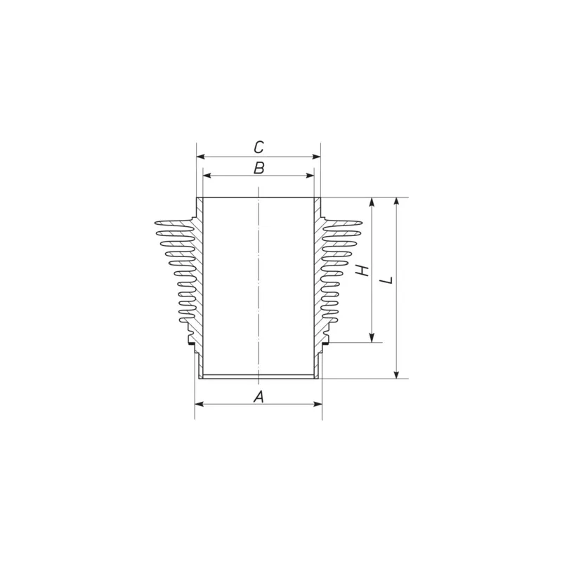 Chemise de cylindre MAHLE 029 WR 07 00