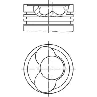 Piston MAHLE 030 66 00