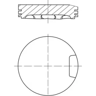 Piston MAHLE 033 13 00