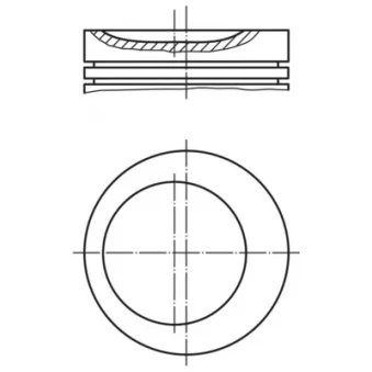 Piston MAHLE 081 21 02