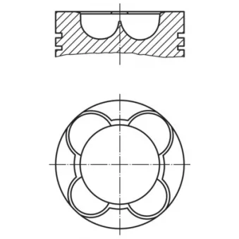 Piston MAHLE 081 PI 00108 002